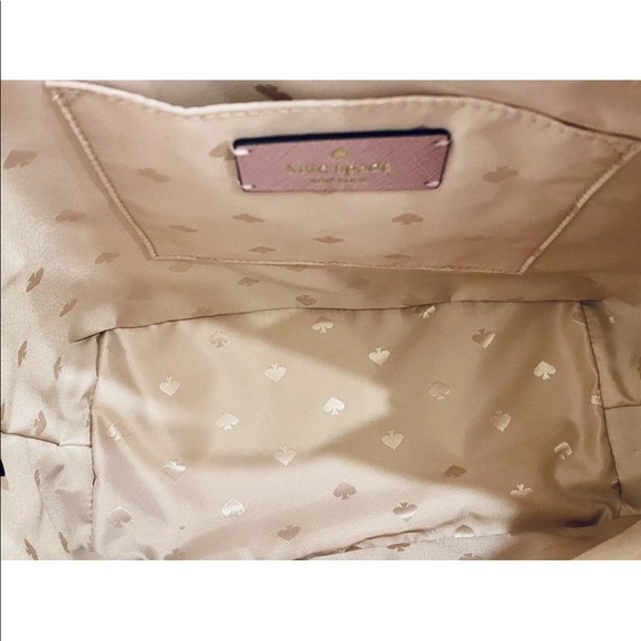 Kate Spade Glitter Satchel/Crossbody Rose Pink - Picture 3 of 3